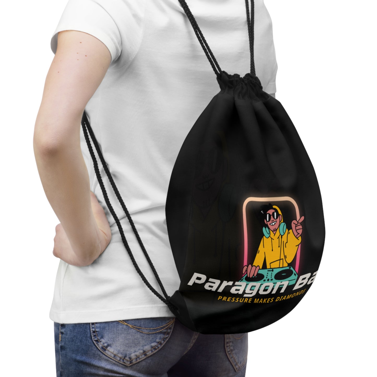 Paragon Barz Drawstring Bag